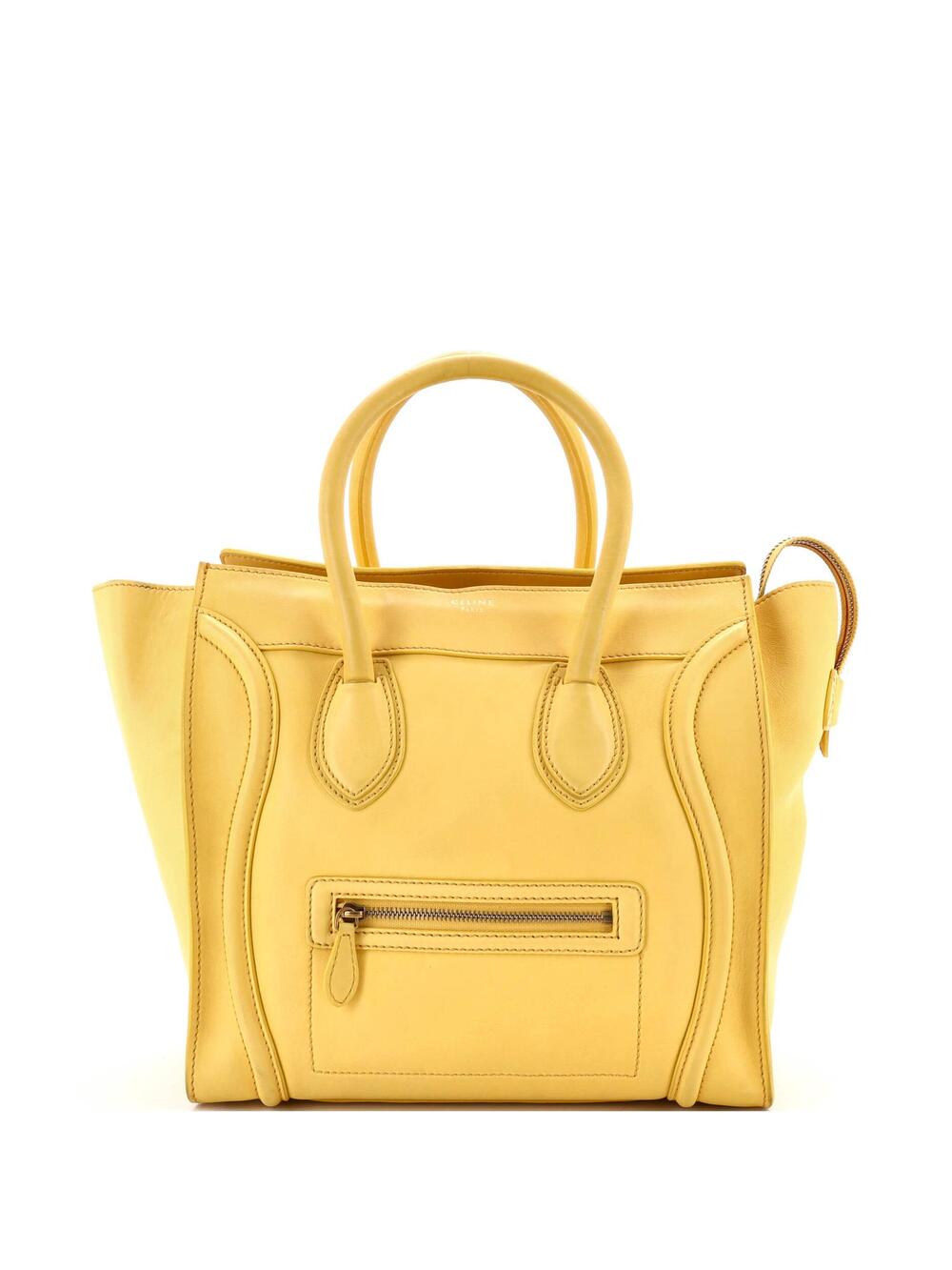 Celine Luggage Bag Smooth Leather Mini #365090C10B